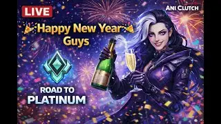 NEW YEAR GRIND 🎉 | FADE MAIN | ROAD TO PLAT  💎 | ANI CLUTCH #valorant #gamingindia #rankpush #ranked