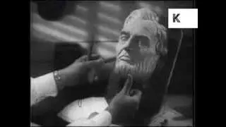 Голливудский гримёр Джека Доуна, гример Авраама Линкольна, 1930-е годы, MGM, архивные кадры