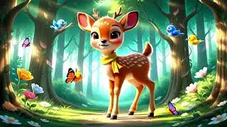 🎵 The Gentle Deer | A Heartwarming Kids Song about Kindness and Nature 🌿