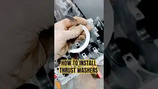 HOW TO INSTALL THRUST WASHERS #d16z6 #hondacivic #racecar