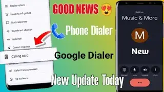 🔥Oppo New Update Today Google Dialer New Update Features 🤩(2025) Phone Dialer Change Version