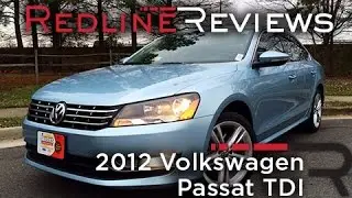 2012 Volkswagen Passat TDI Review, Walkaround, Exhaust, & Test Drive