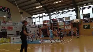 BBM U15M1 contre U15 Bayonne 3 &egrave;me quart temps 