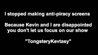 The ultimate anti-piracy screen 10 seconds template. (Free to use!) [Volume Warning]