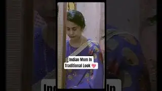 Saj Dhaj Ke Main Jara 😍 | Desi Mom Traditional Look | Shorts