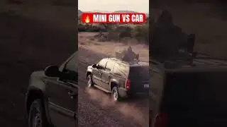 🔥 MINI GUN VS CAR #marines #armedforces #army #armedservices #marineveteran #military #aviation