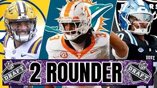 2 ROUND NFL Mock Draft!! THE INJURIES ARE NO JOKE!!