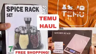 Is TEMU worth the hype? Unboxing/Review of my free gifts!