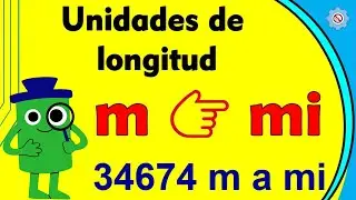 Convertir METROS a MILLAS ( m a mi ) #2 💥