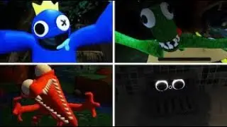 All Rainbow Friends Jumpscares | Chapter 1 | Roblox