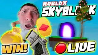 LIVE ROBLOX SKYBLOCK FREE GIVEAWAY ☁ WIN BERRY SEEDS ! SMELTERS ! MONEY & MORE + COME JOIN & PLAY ☁