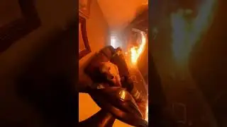 He Went Back In 🔥🐶 #emotional #firefighterworkout #firefighting #hero #fireprevention #sad #shorts