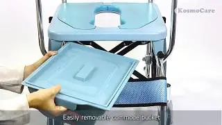 KosmoCare Excel Multipurpose Folding Wheelchair