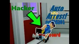 Auto Arrest Hacker Attempts To Arrest me but Fails - Roblox - Mad City
