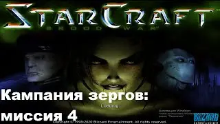 Прохождение Starcraft I Brood War. Zerg Campaing. Mission 4.