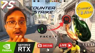 CS 2 Gameplay 75 Live #cs2 #cs2gameplays #cs2clips #cs2moments #cs2india #cs24klive #faceit