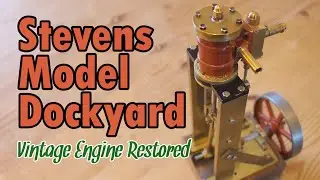 Stevens Model Dockyard Engine - Vintage Engine Restored