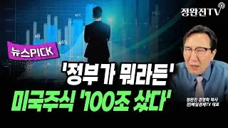 [뉴스픽] '정부가 뭐라든'...미국주식 '100조 샀다'