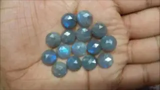 Labra 12MM RoseCut Cabs