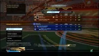 Gameplay Rocket League avec mon ami guidage thermique