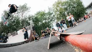 Globe Backyard Ramp BTS Jam & cOLLAPSe Graw Canyon Challenge
