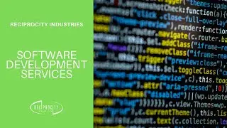 Software Development Services - Reciprocity Industries