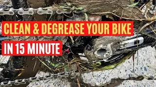 The 15 Minute BIKE WASH - How To Clean & Degrease Your Bike
