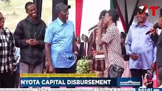 PRES RUTO & KINDIKI FUN MOMENT WITH NAIROBI GEN-Z AT MOI INTERNATIONAL SPORTs CENTER!!