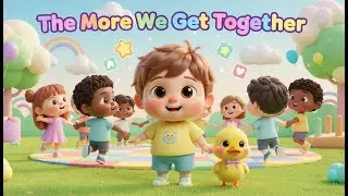 The More We Get Together – Nursery Rhyme, Toddler Learning, Friendship Fun, and Playful Social