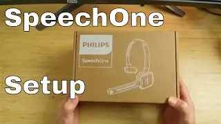 Philips PSM6300 SpeechOne Wireless Headset Unboxing and Setup