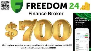 Get Gift Stocks and the Best Interest Rates with Freedom24! | 7.1% in USD & 20  Shares!
