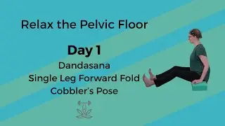 Day 1 | Pelvic Floor Release with Dandasana & Cobbler&rsquo;s Pose (3 Poses a Day)