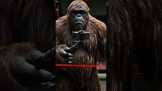 Big foots vlog: My Bodyguard Turns My Forest into a War Zone#gorilla #bigfoot #cryptidvlog  #lifeisb