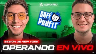 🔴 CAFE CON PROFIT Forex Trading NY Session 🧠 | #Q&AconAlpha