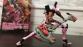 【コトブキヤ】エヴァンゲリオン改8号機γレビュー(大迫力の丸鋸状大型武装付属！組み立てるだけで劇中のイメージに近いプロポーション！)