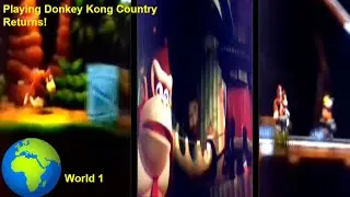 World 1 Of Donkey Kong Country Returns! #1