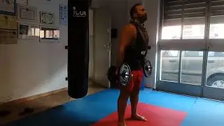 Iron training, oggi allenamento pesante vari circuiti uno &egrave; questo