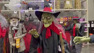 Home Depot Halloween 2024: Spell Casting Witch and Bubbling Cauldron