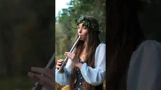 The Holly and the Ivy - Celtic Christmas Music! #tinwhistle #festive #shorts