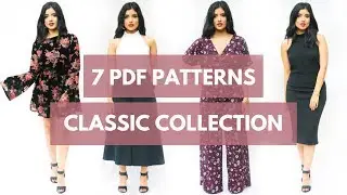 CLASSIC COLLECTION | PDF SEWING PATTERN DESIGNER &mdash; ROSY PE&Ntilde;A PATTERNS