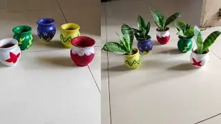 Pot Painting/My First Video/Creative Life of Jitumani
