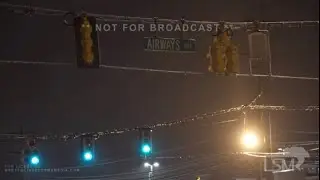 01-31-2023 Southaven, MS - Ice Storm Warning - Heavy Freezing Rain - Ice Loaded Trees and Lines.mp4