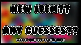 New goodies???