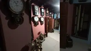 Vintage wall clock and Antique collection (not my collection!😀)