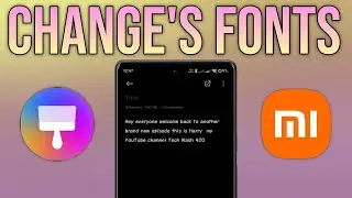 Change Font Style on Xiaomi Phones || Tech Wash