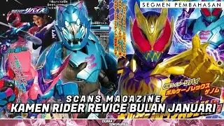 SANGAR MEMBAHANA! FORM KAMEN RIDER REVI VOLCANO REX & VICE BARID REX GENOME!