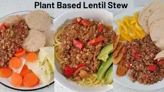 Healthy Plant Based Lentil Stew