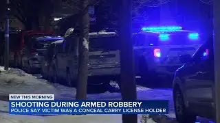 CCL holder shoots suspect in attempted robbery on NW Side, Chicago police say