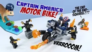 LEGO Avengers Endgame Captain America: Outriders Attack Set 76123