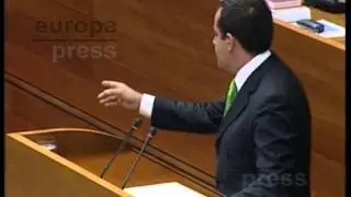 Debate de investidura de Alberto Fabra